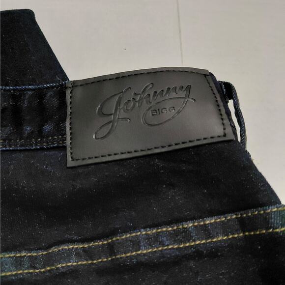 Johnny Bigg Mens 44 Aeden Slim Fit Jeans Dark Wash Stretch Denim Classic Casual - Picture 9 of 11